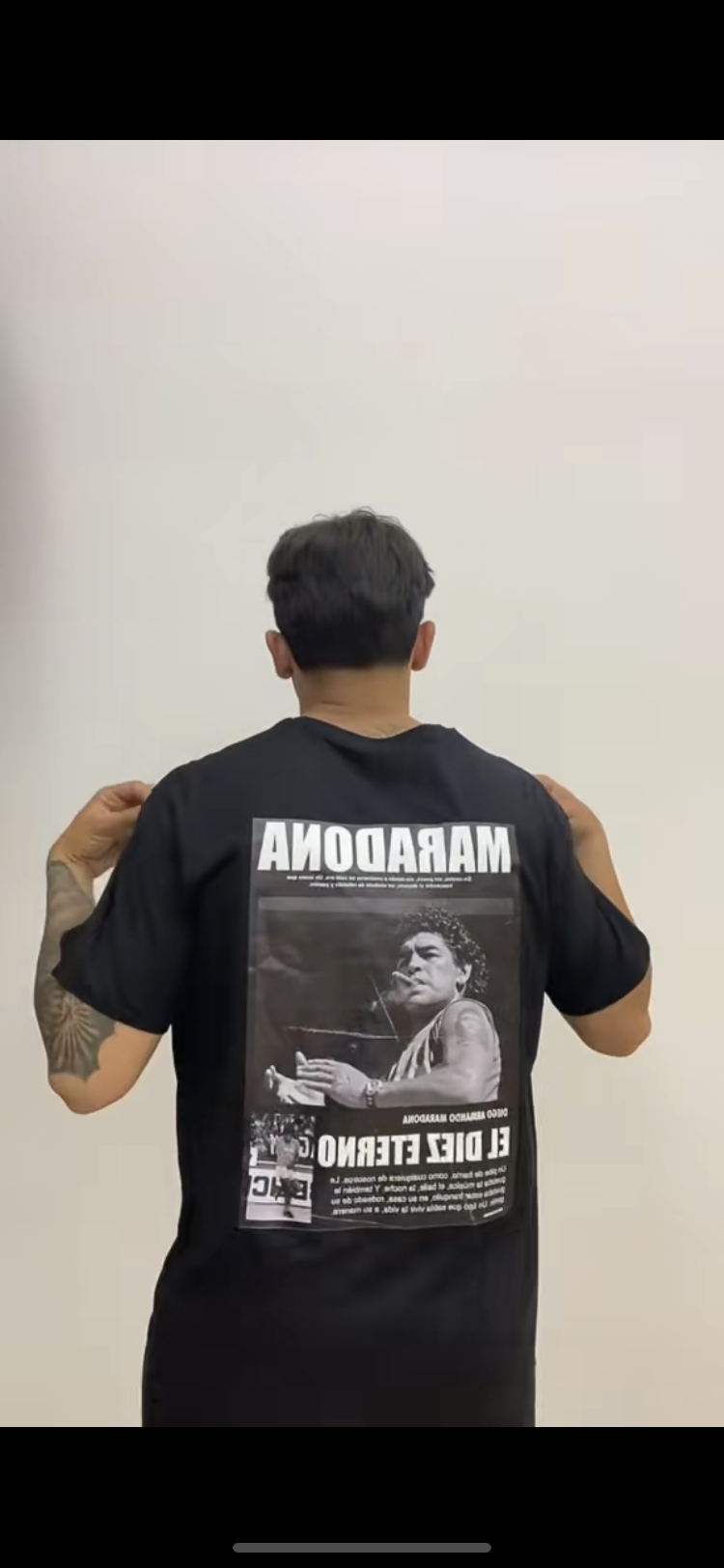 T-shirt El Dios.